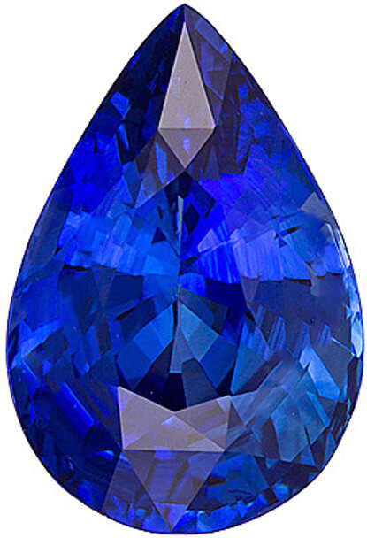 The Best Cut for Sapphire 12 Pear Cut