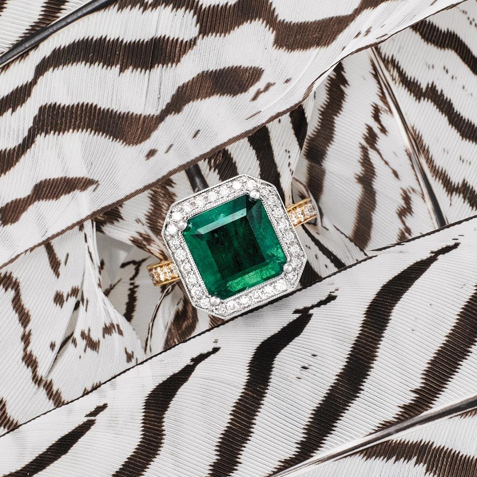 Emerald Engagement Rings: Uniquely Green and Symbolic of Wealth and Nature Emerald Engagement Rings: Uniquely Green and Symbolic of Wealth and Nature