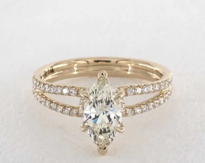 The unique shape and versatility of Marquise-Cut Diamonds 1 the unique shape and versatility of marquise cut diamonds 1