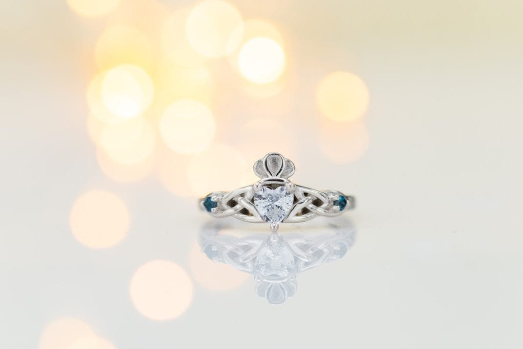 White sapphires as an alternative to diamonds for engagement rings White sapphires as an alternative to diamonds for engagement rings